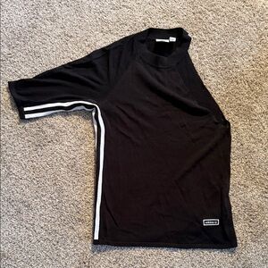 Adidas Black and White Men's Tee
